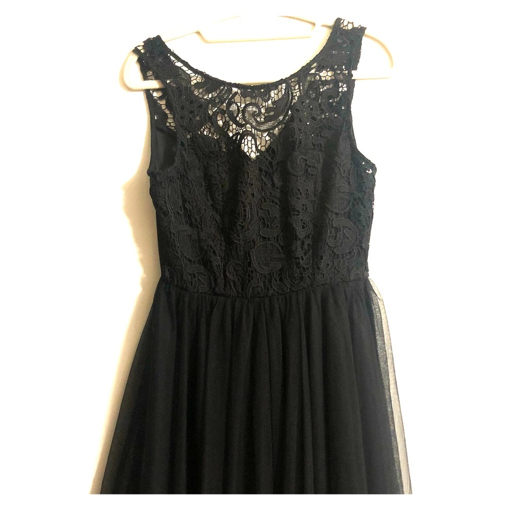 Black Lace Cocktail Dress